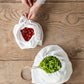 Set of Two Zero Waste Linen Produce Bags - MagicLinen