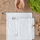 Set of Two Zero Waste Linen Produce Bags - MagicLinen
