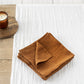 Cinnamon linen napkin set of 2