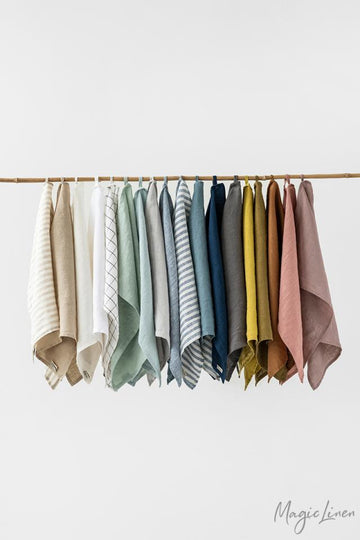 Linen tea towel