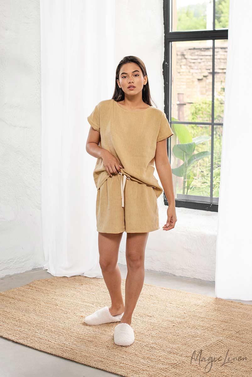 Linen pajama set Luni