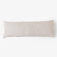 Body pillowcase in Natural gingham - MagicLinen