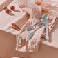 Peach linen tablecloth - MagicLinen