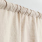 Rod pocket linen curtain panel (1 pcs) in Natural linen - MagicLinen