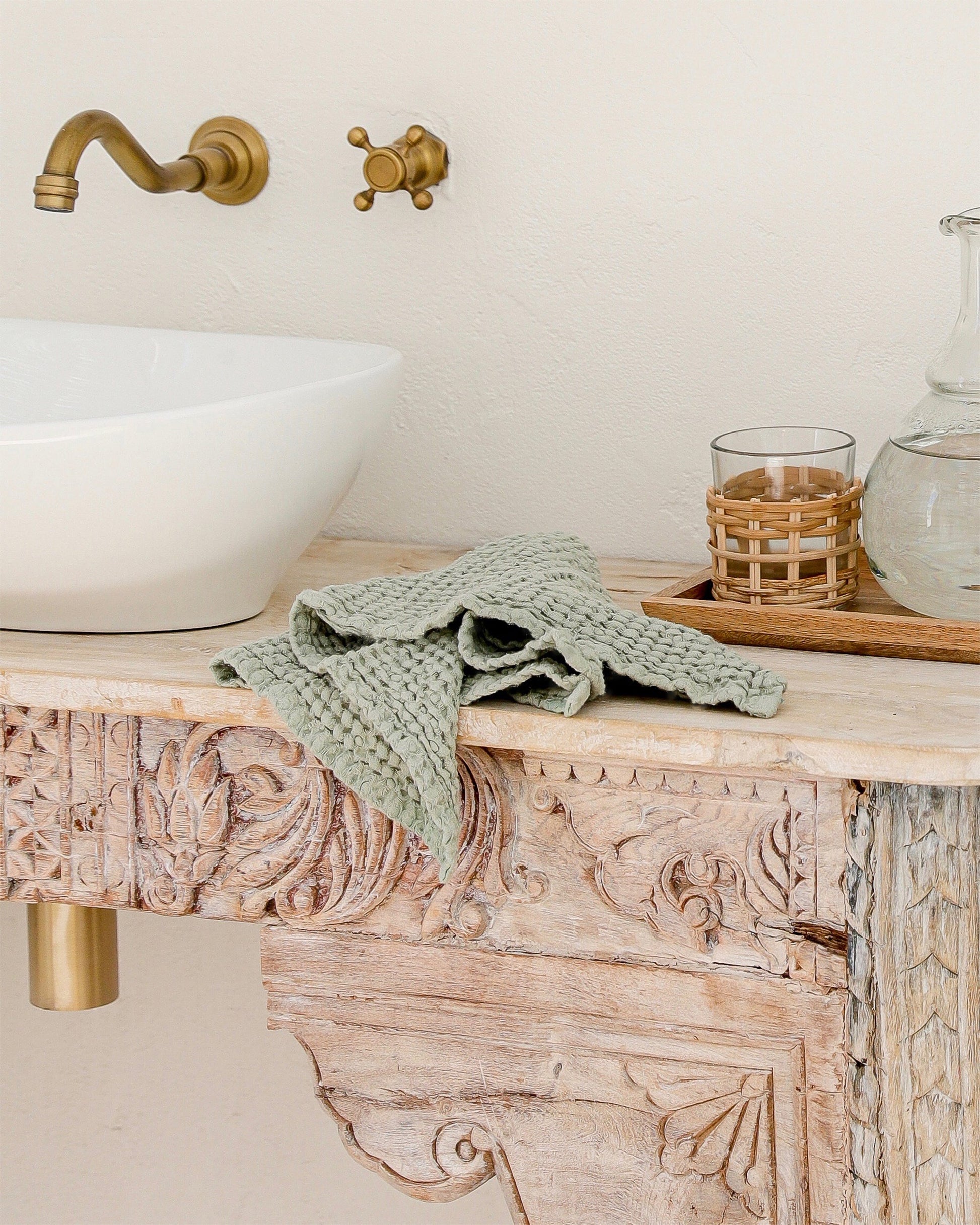 Waffle Kitchen Towel - MagicLinen