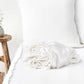 White linen fitted sheet - MagicLinen